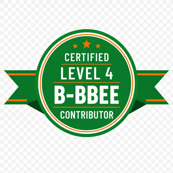 B-BBEE Level 4 Contributor
